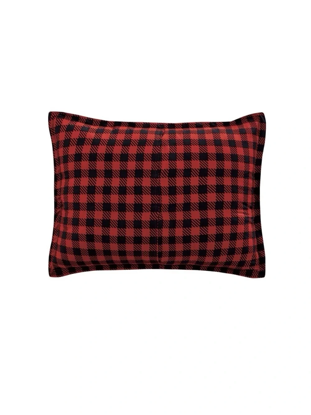 Sunham Plaid Deer Reversible King Comforter Set 3-Pc Christmas Red Green Trees